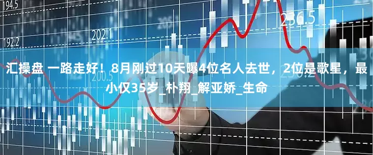 汇操盘 一路走好！8月刚过10天曝4位名人去世，2位是歌星，最小仅35岁_朴翔_解亚娇_生命