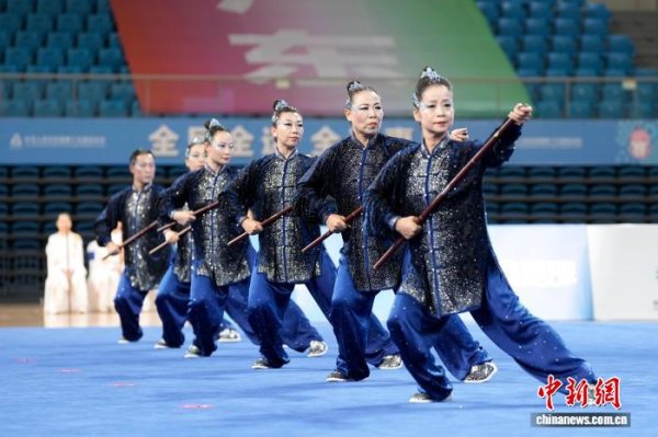 博星优配 十五运会群众展演健身气功项目决赛收官