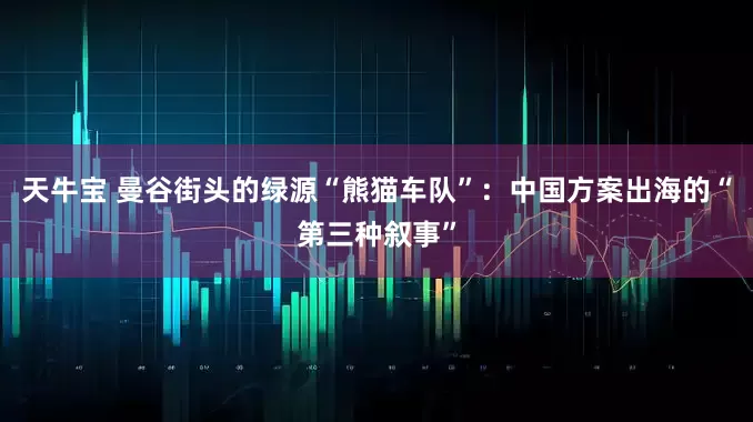 天牛宝 曼谷街头的绿源“熊猫车队”：中国方案出海的“第三种叙事”